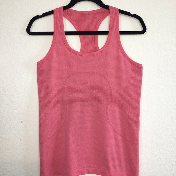 lululemon athletica Tops - Lululemon Swiftly Tech Pink Racerback Tank Top 8